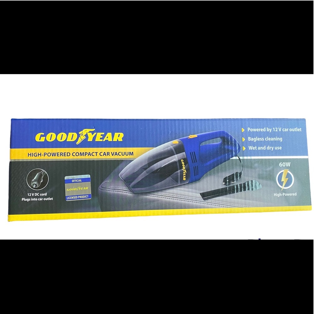 Good Year high powered compact car vacuum for dad on father's day! BNWT